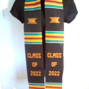 African  2022 graduation stole
